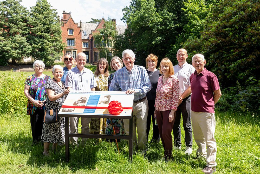 Cheadle Civic Society, other Community Members & Funders alongside Mathew Prichard