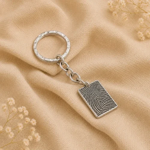 silver-fingerprint-keyring-memorial-gift silver-fingerprint-keyring-memorial-gift